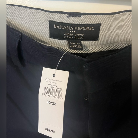 NWT Banana Republic Navy Dress Pants - Picture 2 of 4